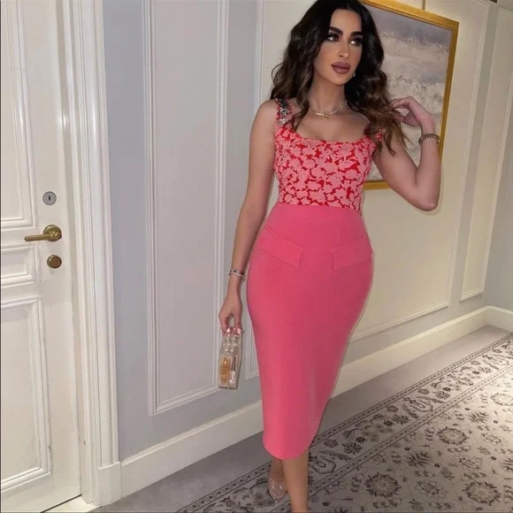 ZARA PEBBLE PINK CROP TOP - Picture 2 of 11